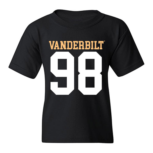 Vanderbilt - NCAA Football : Daryl Campbell - Replica Shersey Youth T-Shirt-0