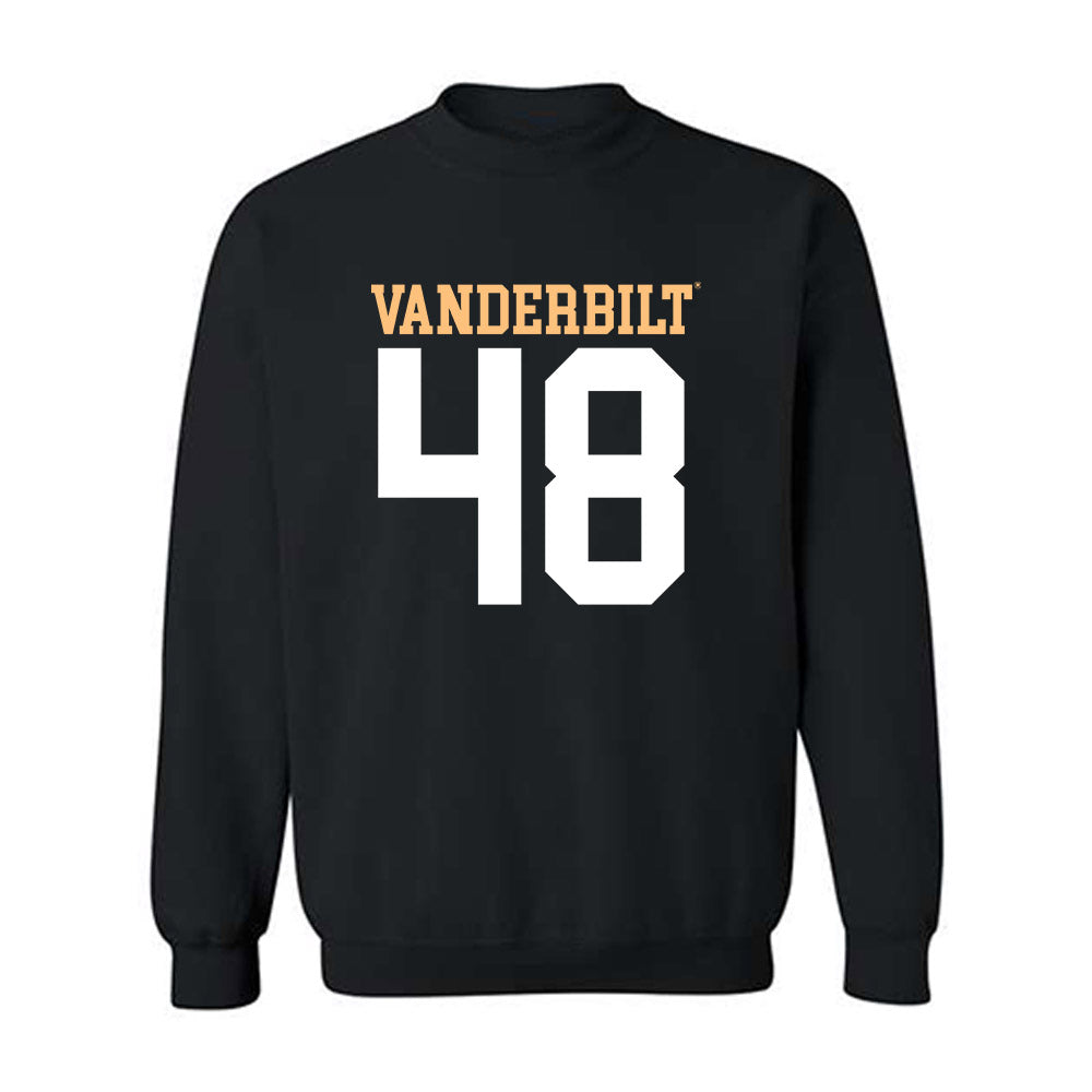 Vanderbilt - NCAA Football : Palmer Riley - Replica Shersey Crewneck Sweatshirt-0