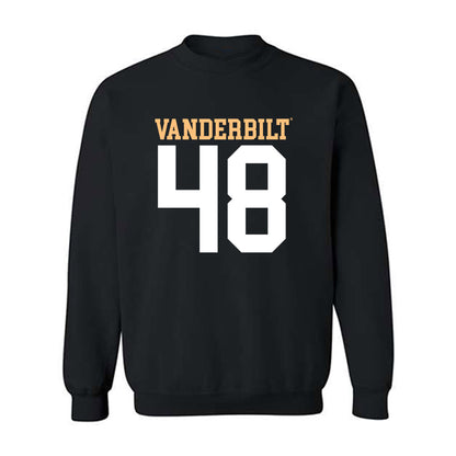 Vanderbilt - NCAA Football : Palmer Riley - Replica Shersey Crewneck Sweatshirt-0