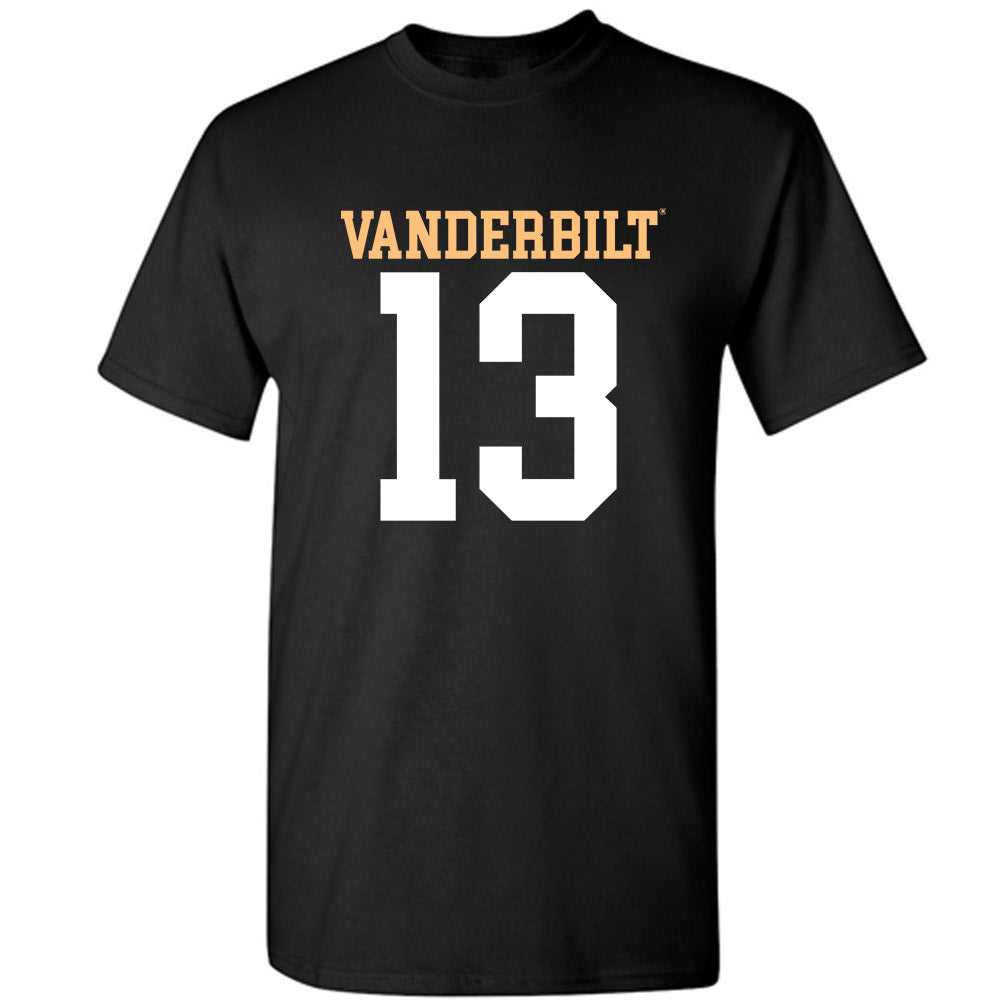 Vanderbilt - NCAA Football : Tate Hamby - Replica Shersey T-Shirt-0