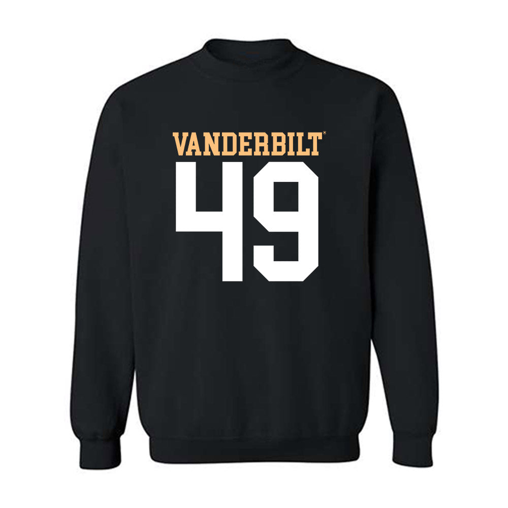 Vanderbilt - NCAA Football : Elijah Rooney - Replica Shersey Crewneck Sweatshirt-0