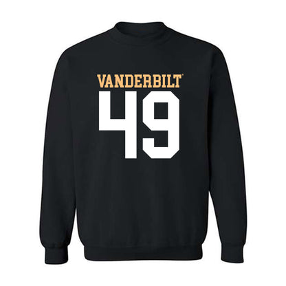 Vanderbilt - NCAA Football : Elijah Rooney - Replica Shersey Crewneck Sweatshirt-0