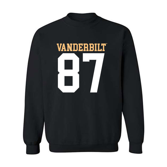 Vanderbilt - NCAA Football : Ty Burd - Replica Shersey Crewneck Sweatshirt-0