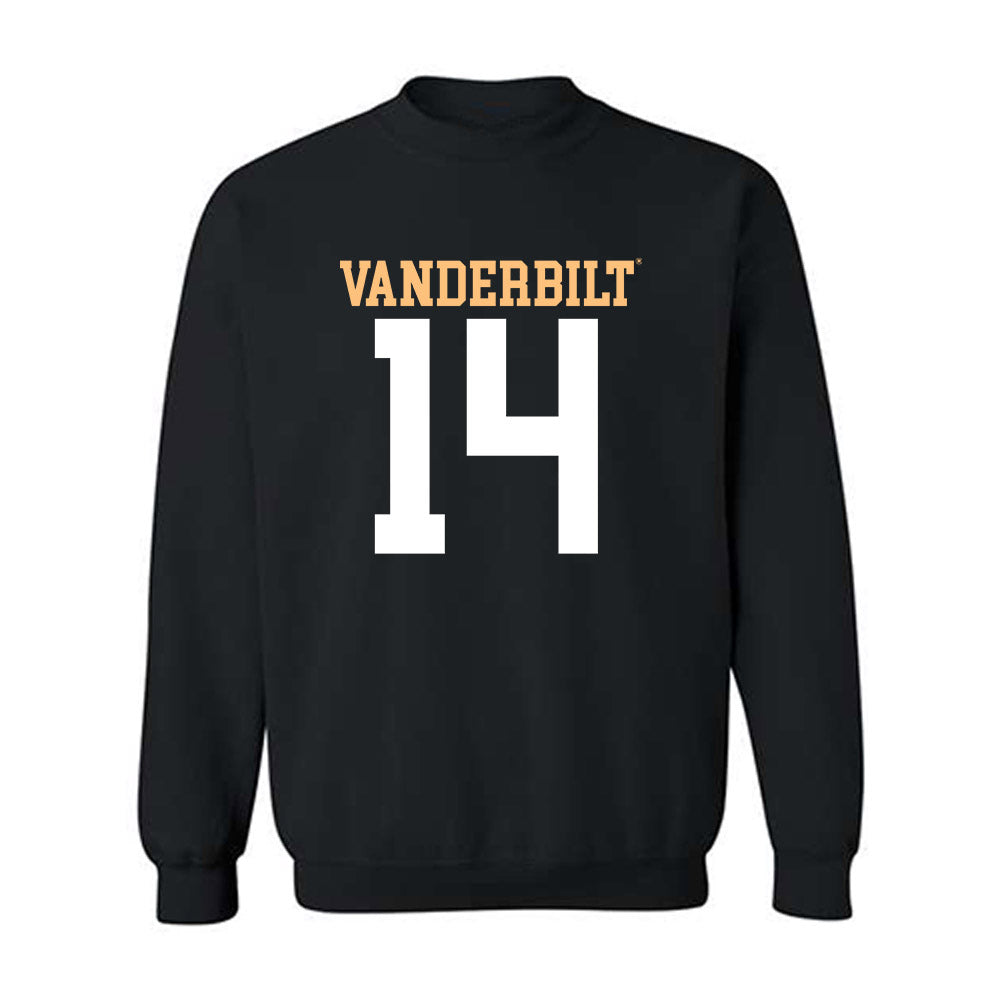 Vanderbilt - NCAA Football : Drew Cowart - Replica Shersey Crewneck Sweatshirt-0
