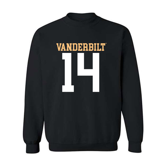 Vanderbilt - NCAA Football : Drew Cowart - Replica Shersey Crewneck Sweatshirt-0