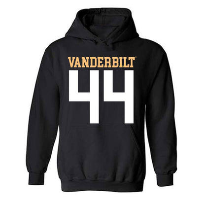 Vanderbilt - NCAA Football : Daniel Vollmer - Replica Shersey Hooded Sweatshirt-0