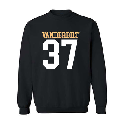 Vanderbilt - NCAA Football : Tyler Ebel - Replica Shersey Crewneck Sweatshirt-0