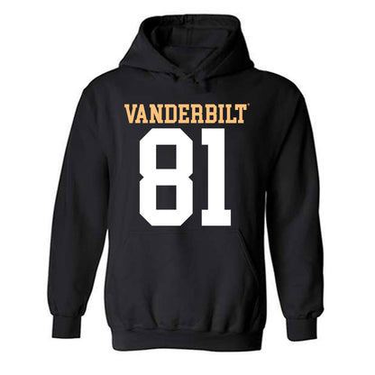 Vanderbilt - NCAA Football : Kayleb barnett - Replica Shersey Hooded Sweatshirt-0