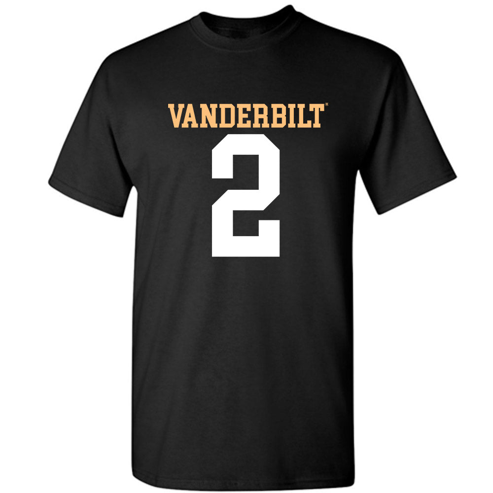 Vanderbilt - NCAA Football : Jared Curtis - Replica Shersey T-Shirt-0