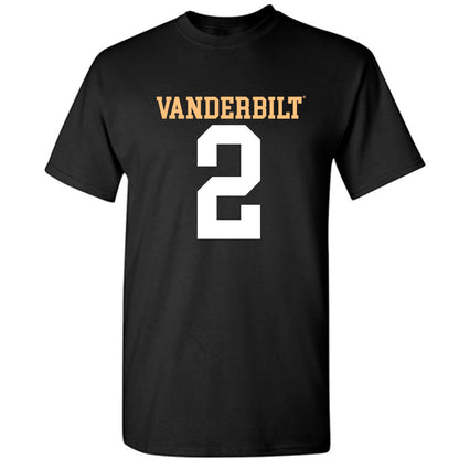 Vanderbilt - NCAA Football : Jared Curtis - Replica Shersey T-Shirt-0