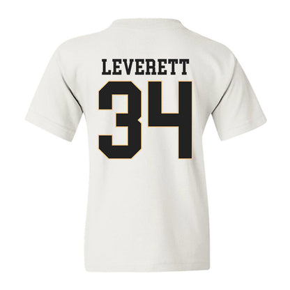 Vanderbilt - NCAA Men's Basketball : Jayden Leverett - Replica Shersey Youth T-Shirt-1