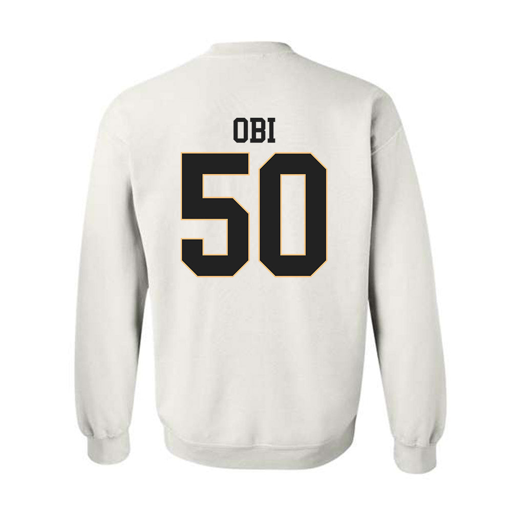 Vanderbilt - NCAA Football : Kene Obi - Replica Shersey Crewneck Sweatshirt-1
