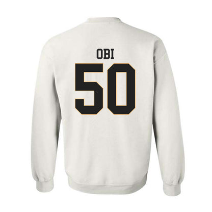 Vanderbilt - NCAA Football : Kene Obi - Replica Shersey Crewneck Sweatshirt-1
