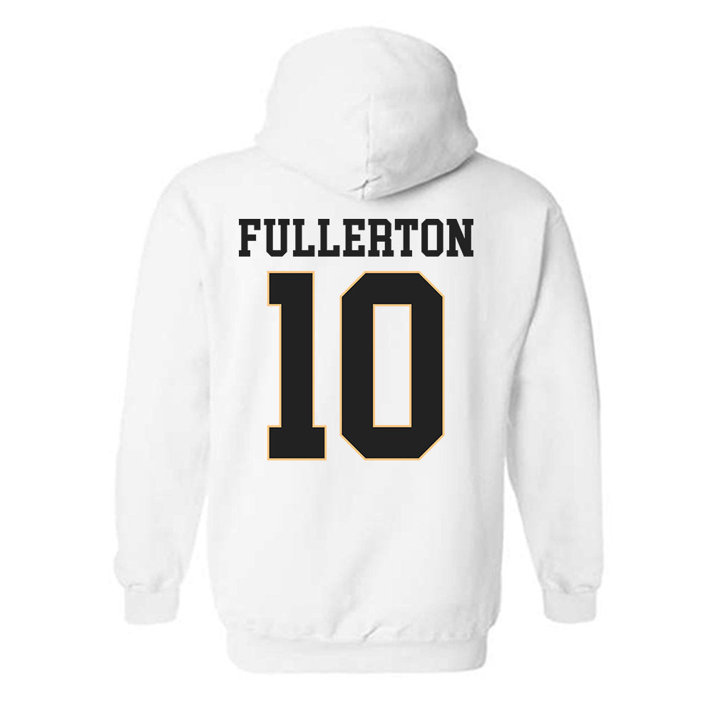Vanderbilt - NCAA Women's Soccer : Melania Fullerton - Replica Shersey Hooded Sweatshirt-1