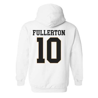 Vanderbilt - NCAA Women's Soccer : Melania Fullerton - Replica Shersey Hooded Sweatshirt-1