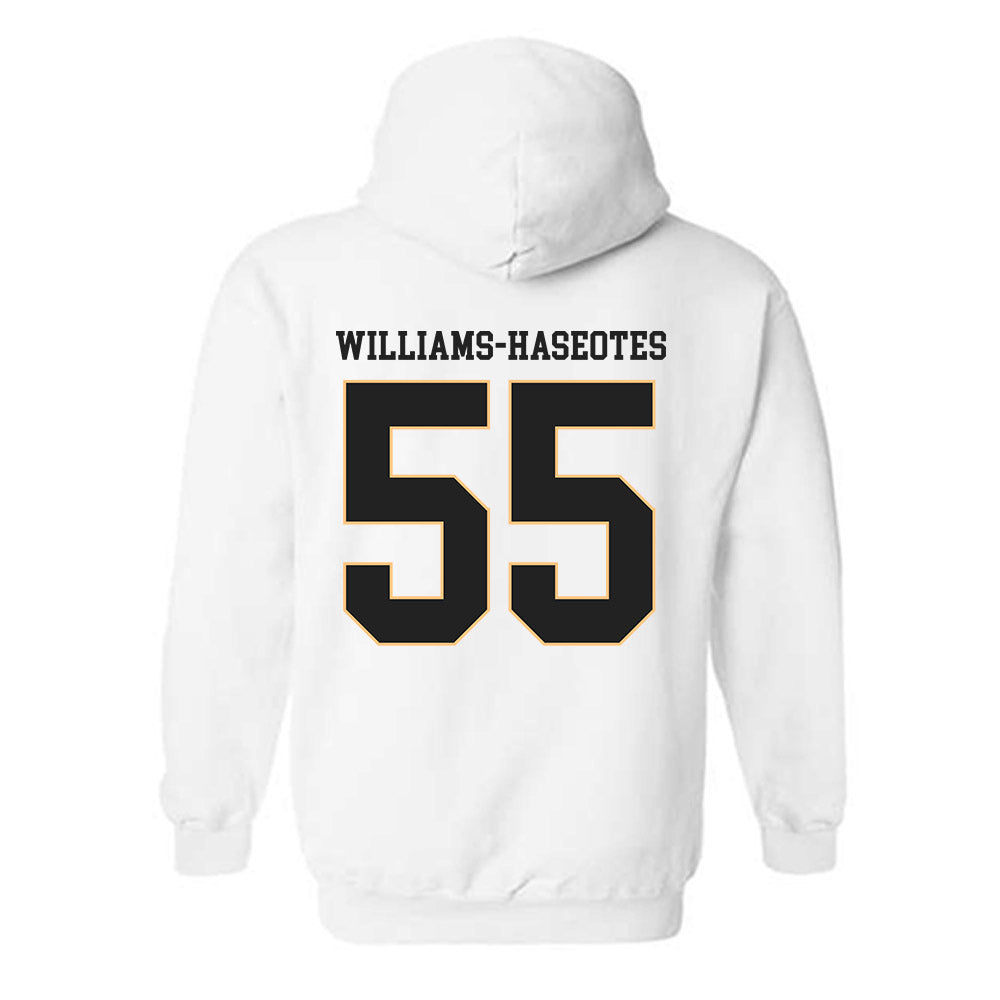 Vanderbilt - NCAA Football : George Williams-Haseotes - Replica Shersey Hooded Sweatshirt-1