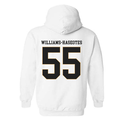 Vanderbilt - NCAA Football : George Williams-Haseotes - Replica Shersey Hooded Sweatshirt-1
