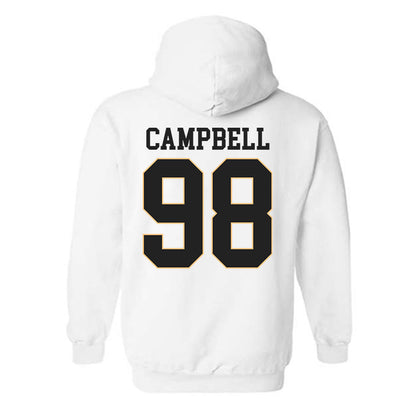 Vanderbilt - NCAA Football : Daryl Campbell - Replica Shersey Hooded Sweatshirt-1