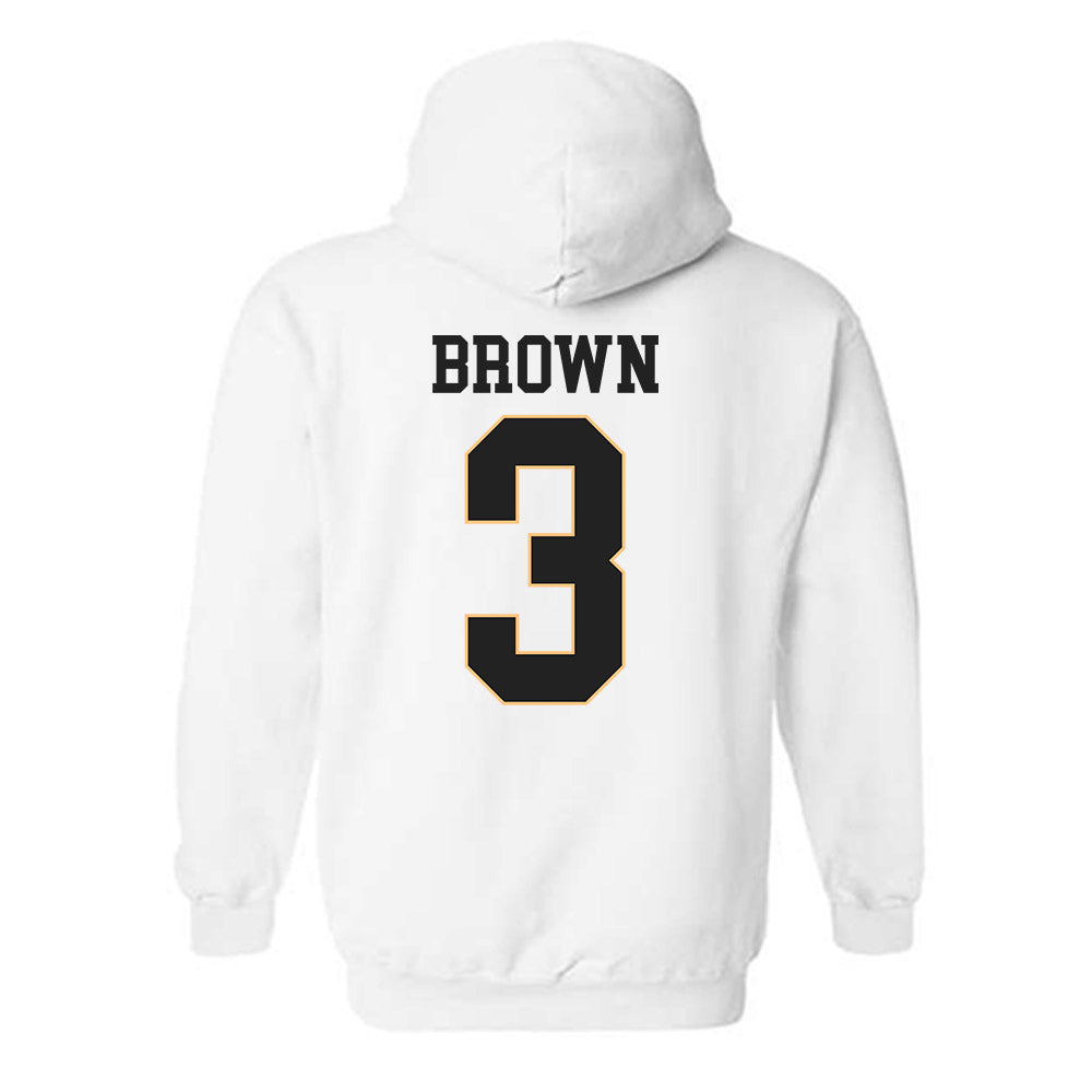 Vanderbilt - NCAA Football : Tristen Brown - Replica Shersey Hooded Sweatshirt-1