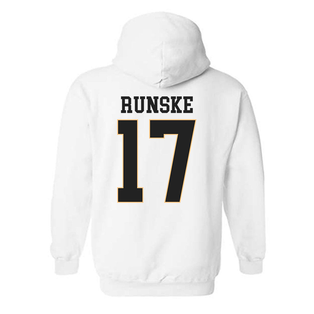 Vanderbilt - NCAA Women's Lacrosse : Kiera Runske - Replica Shersey Hooded Sweatshirt-1