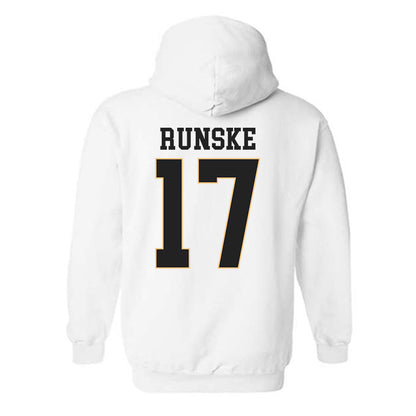 Vanderbilt - NCAA Women's Lacrosse : Kiera Runske - Replica Shersey Hooded Sweatshirt-1