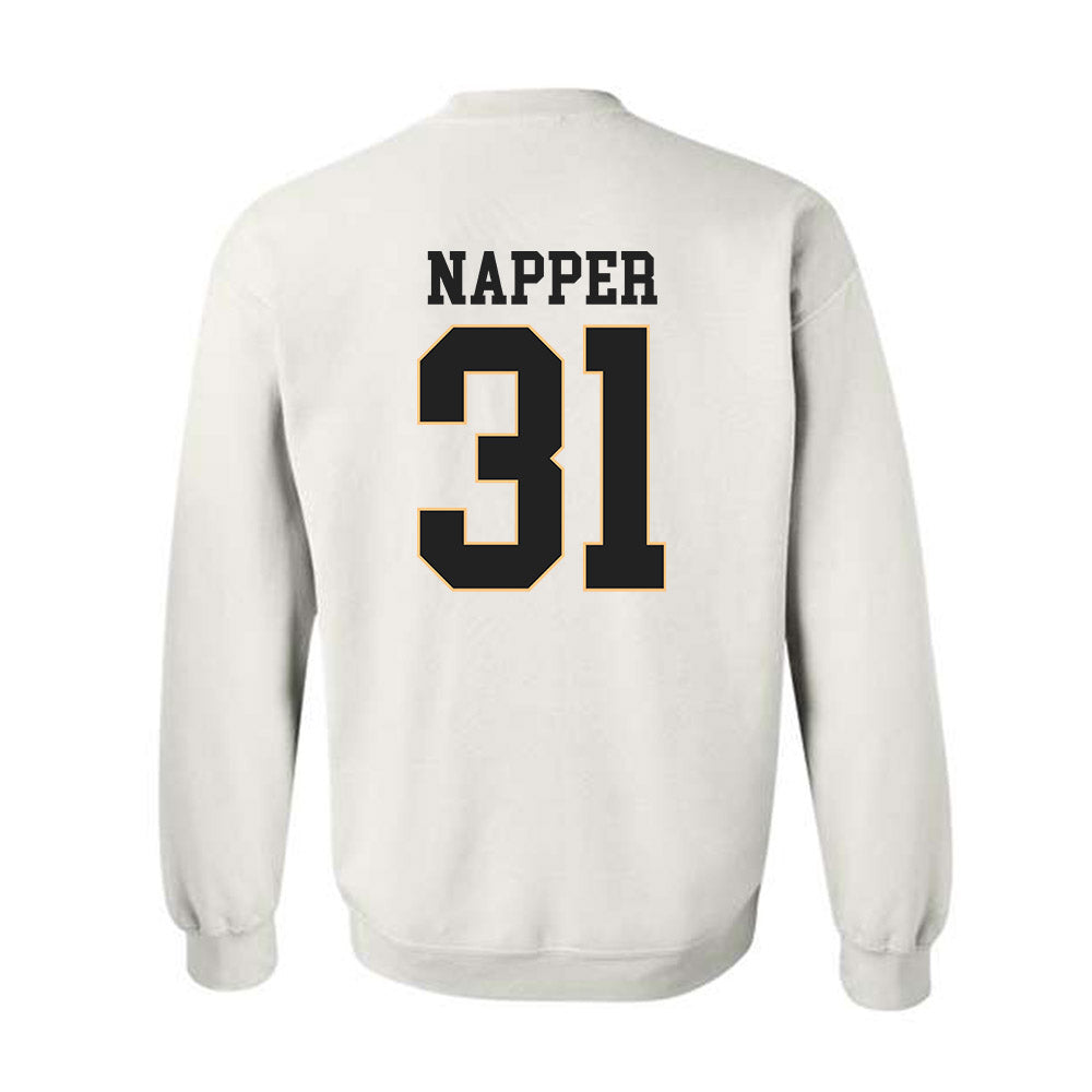 Vanderbilt - NCAA Baseball : Jameson Napper - Replica Shersey Crewneck Sweatshirt-1