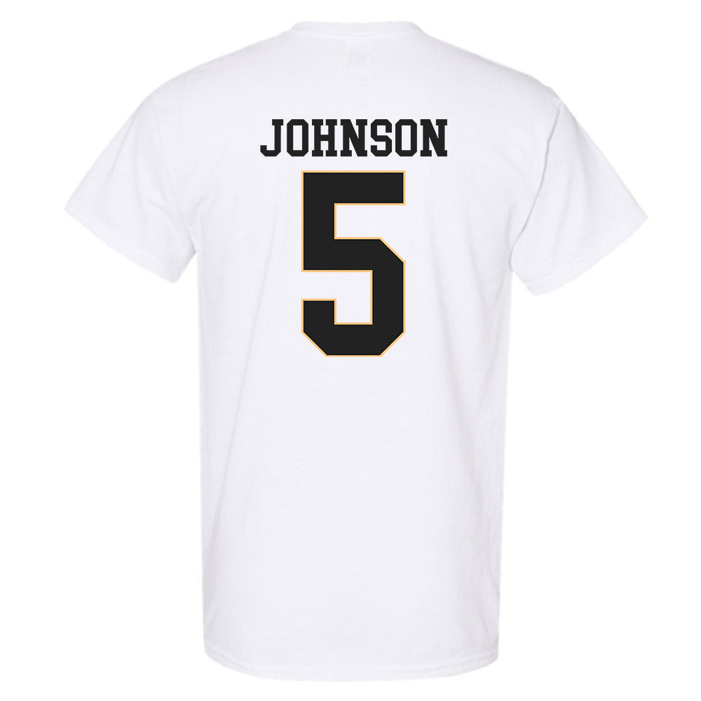 Vanderbilt - NCAA Women's Basketball : Jhai Johnson - Replica Shersey T-Shirt-1