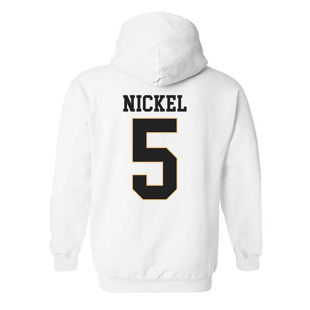 Vanderbilt - NCAA Men's Basketball : Tyler Nickel - Replica Shersey Hooded Sweatshirt-1
