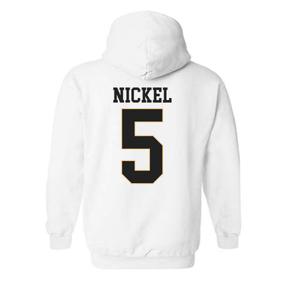 Vanderbilt - NCAA Men's Basketball : Tyler Nickel - Replica Shersey Hooded Sweatshirt-1