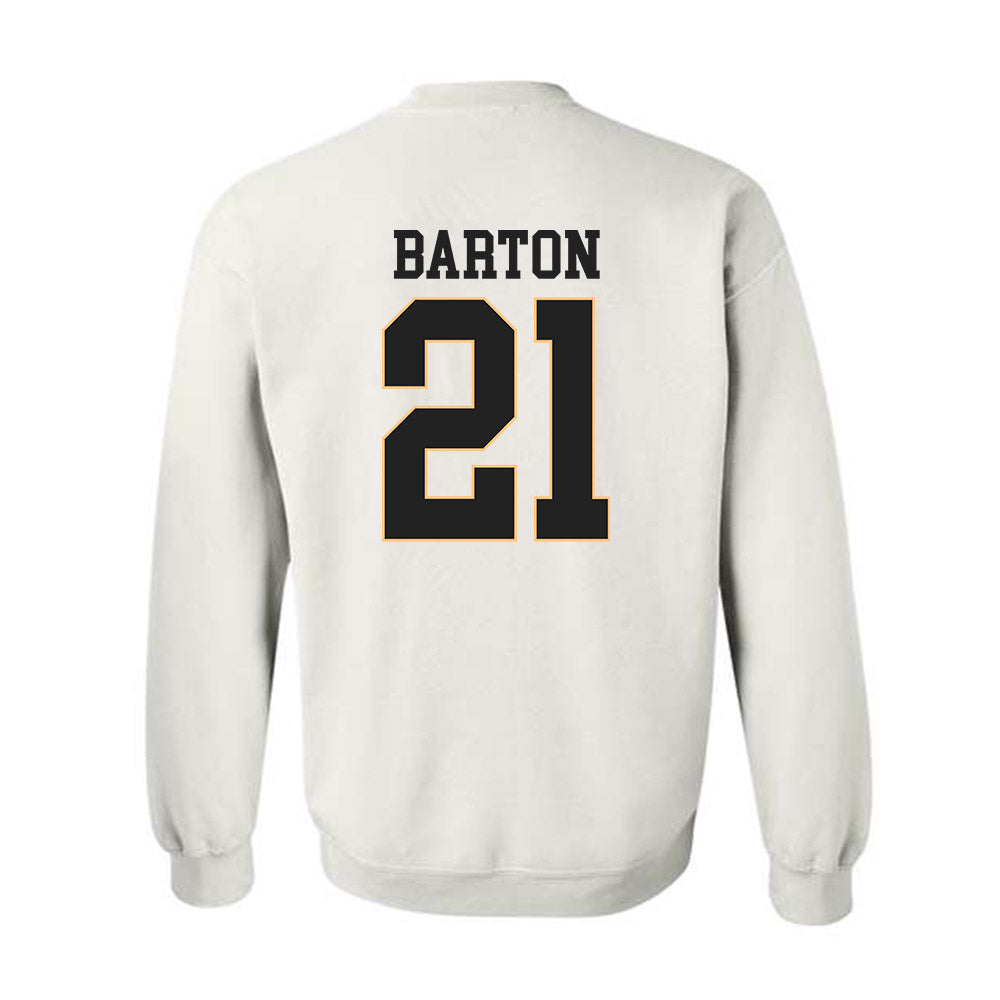 Vanderbilt - NCAA Baseball : Hudson Barton - Replica Shersey Crewneck Sweatshirt-1