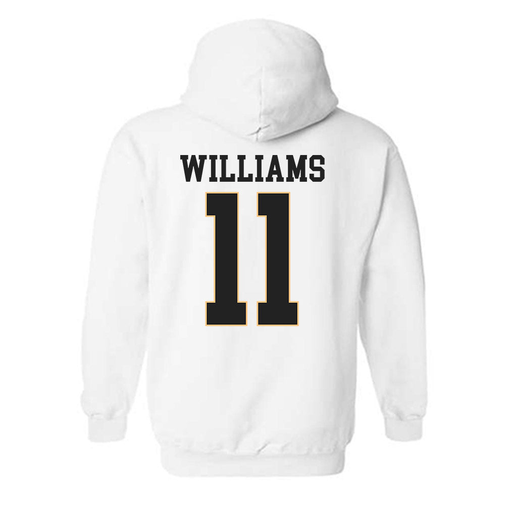 Vanderbilt - NCAA Women's Basketball : Monique Williams - Replica Shersey Hooded Sweatshirt-1