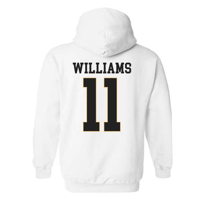 Vanderbilt - NCAA Women's Basketball : Monique Williams - Replica Shersey Hooded Sweatshirt-1