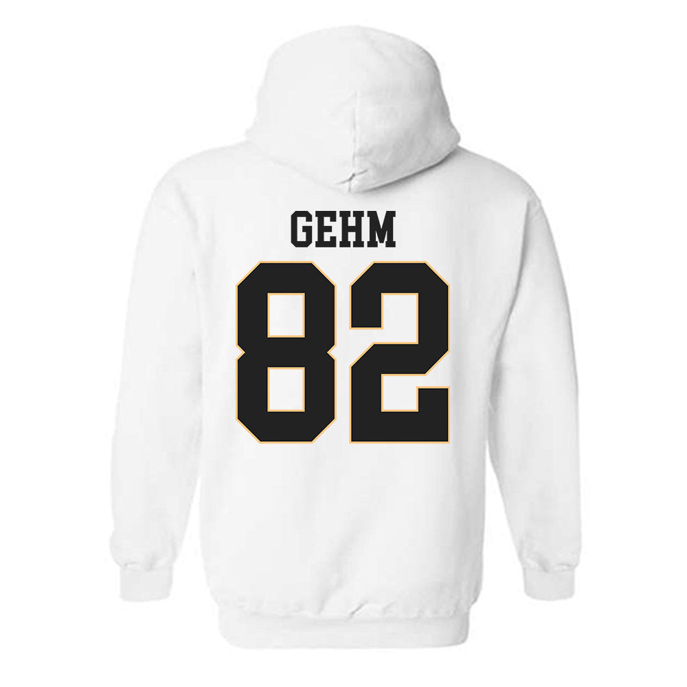 Vanderbilt - NCAA Football : Adam Gehm - Replica Shersey Hooded Sweatshirt-1