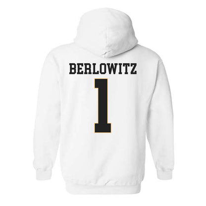 Vanderbilt - NCAA Football : Blaze Berlowitz - Replica Shersey Hooded Sweatshirt-1