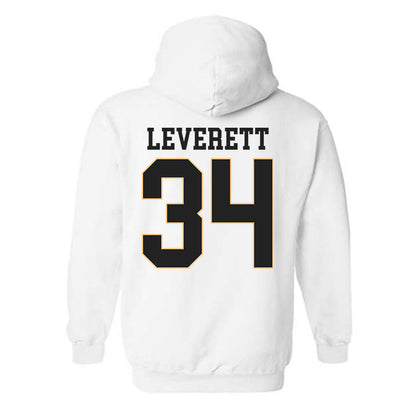 Vanderbilt - NCAA Men's Basketball : Jayden Leverett - Replica Shersey Hooded Sweatshirt-1