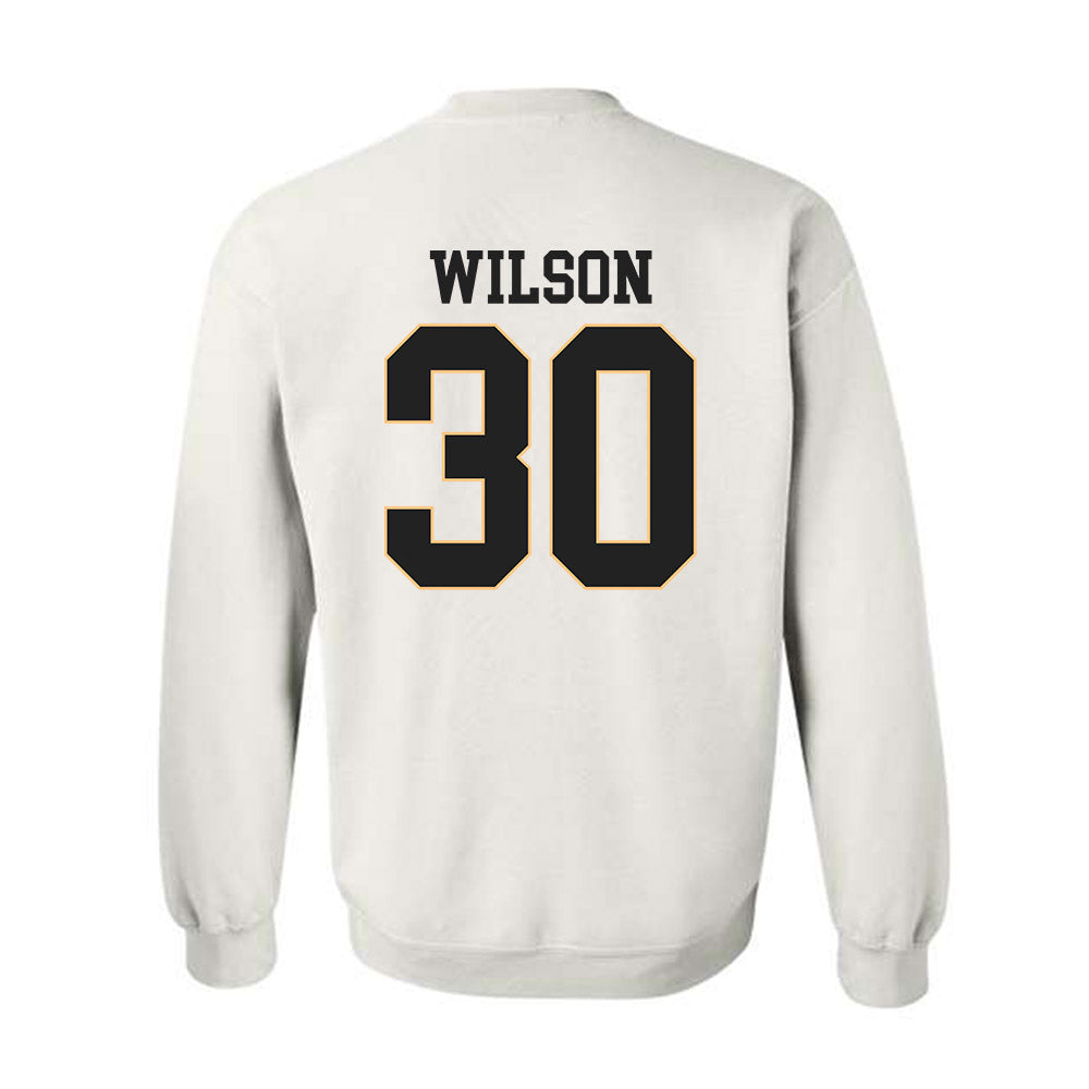 Vanderbilt - NCAA Women's Basketball : Trinity Wilson - Replica Shersey Crewneck Sweatshirt-1