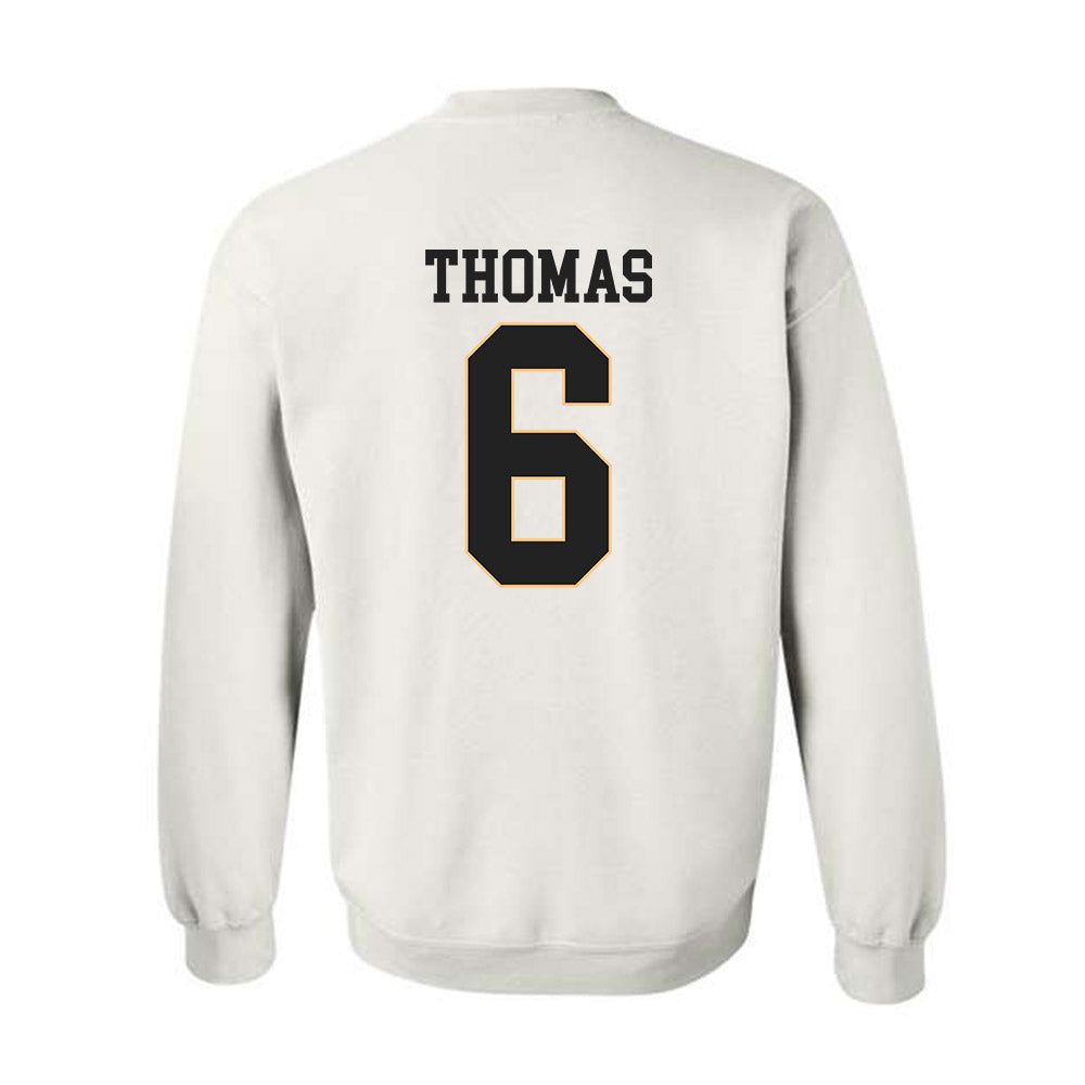 Vanderbilt - NCAA Football : Jacory Thomas - Replica Shersey Crewneck Sweatshirt-1