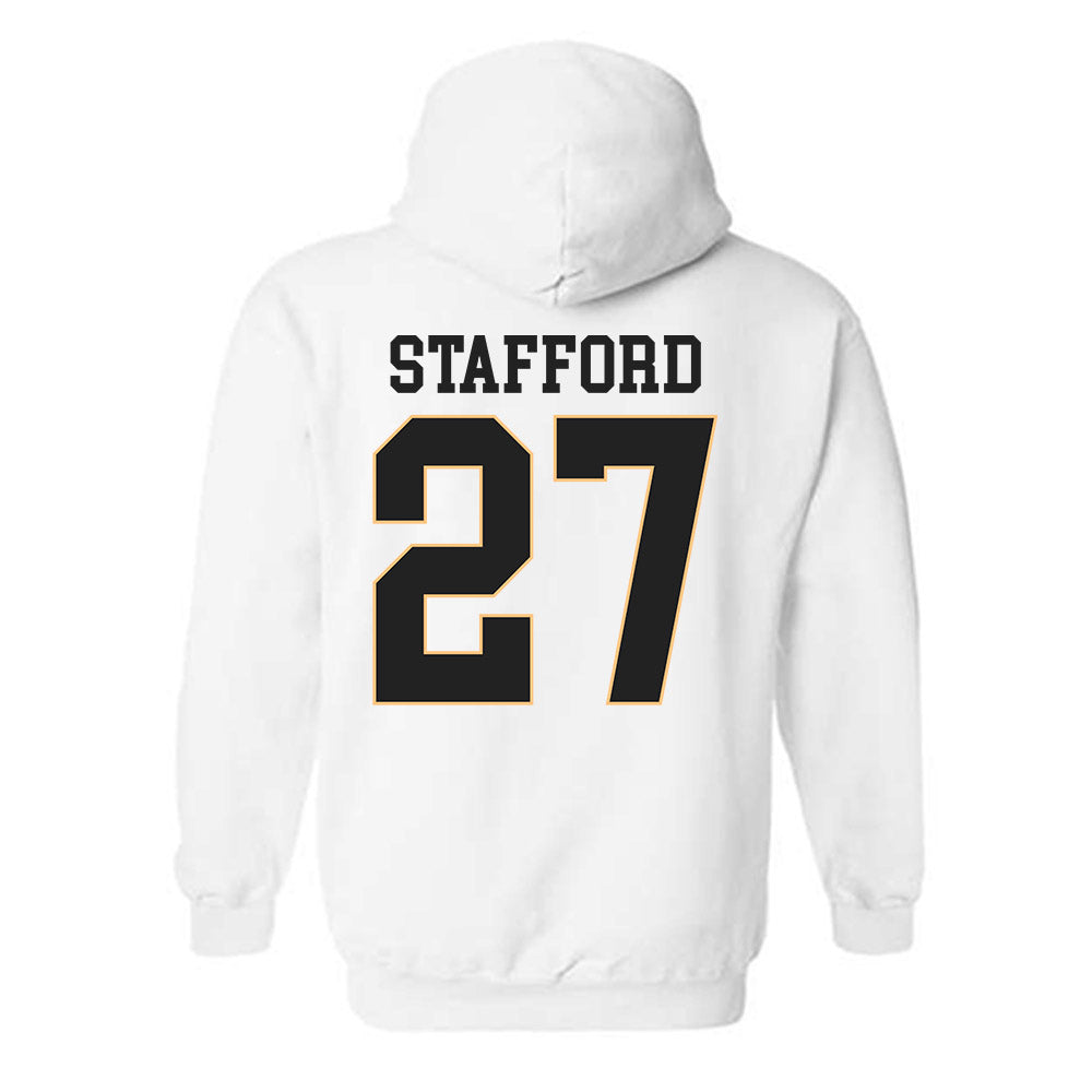 Vanderbilt - NCAA Women's Soccer : Olivia Stafford - Replica Shersey Hooded Sweatshirt-1