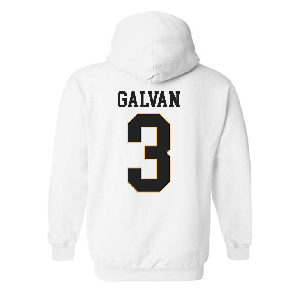 Vanderbilt - NCAA Women's Basketball : Aubrey Galvan - Replica Shersey Hooded Sweatshirt-1