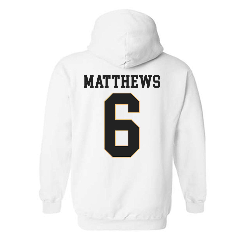 Vanderbilt - NCAA Football : Jordan Matthews - Replica Shersey Hooded Sweatshirt-1