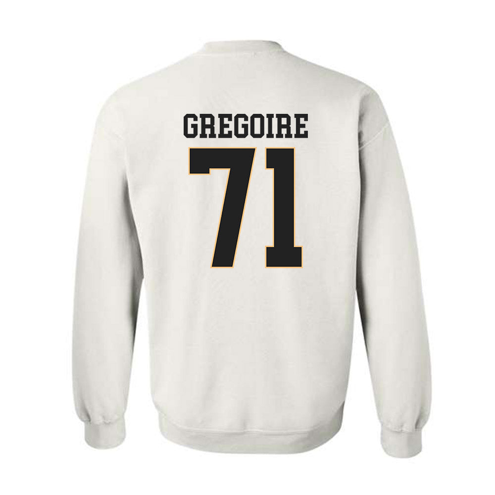 Vanderbilt - NCAA Football : Ted Gregoire - Replica Shersey Crewneck Sweatshirt-1