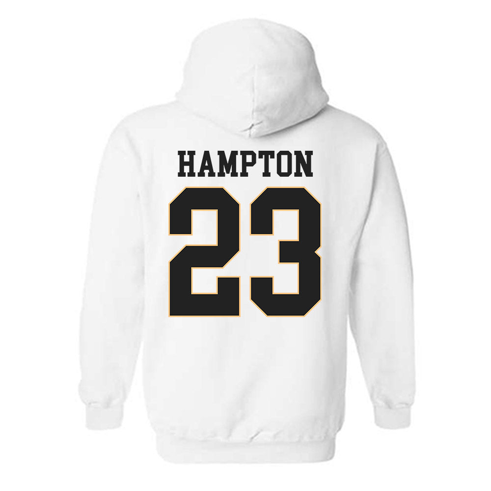 Vanderbilt - NCAA Football : Evan Hampton - Replica Shersey Hooded Sweatshirt-1