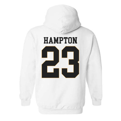 Vanderbilt - NCAA Football : Evan Hampton - Replica Shersey Hooded Sweatshirt-1