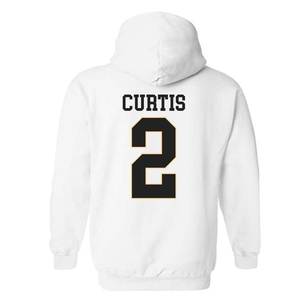 Vanderbilt - NCAA Football : Jared Curtis - Replica Shersey Hooded Sweatshirt-1