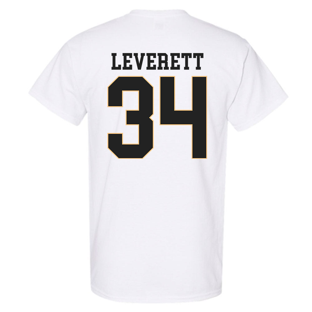 Vanderbilt - NCAA Men's Basketball : Jayden Leverett - Replica Shersey T-Shirt-1