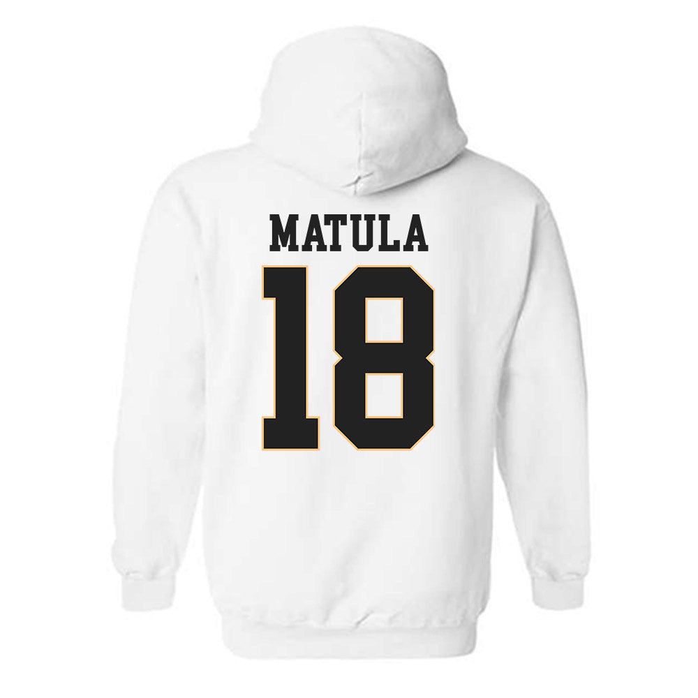 Vanderbilt - NCAA Women's Soccer : Margo Matula - Replica Shersey Hooded Sweatshirt-1