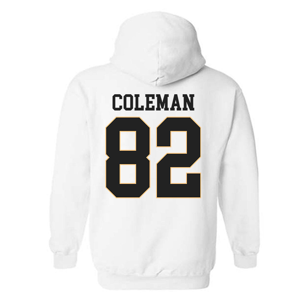 Vanderbilt - NCAA Football : Brycen Coleman - Replica Shersey Hooded Sweatshirt