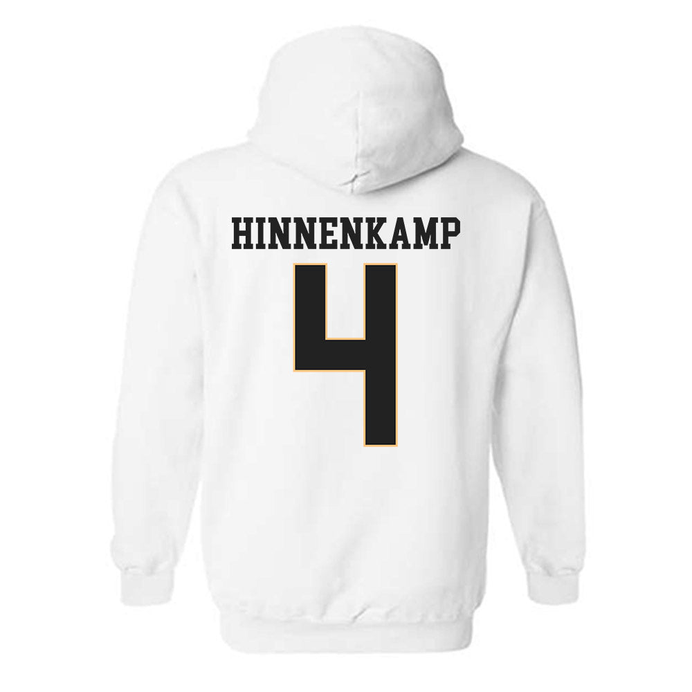 Vanderbilt - NCAA Women's Soccer : Megan Hinnenkamp - Replica Shersey Hooded Sweatshirt-1