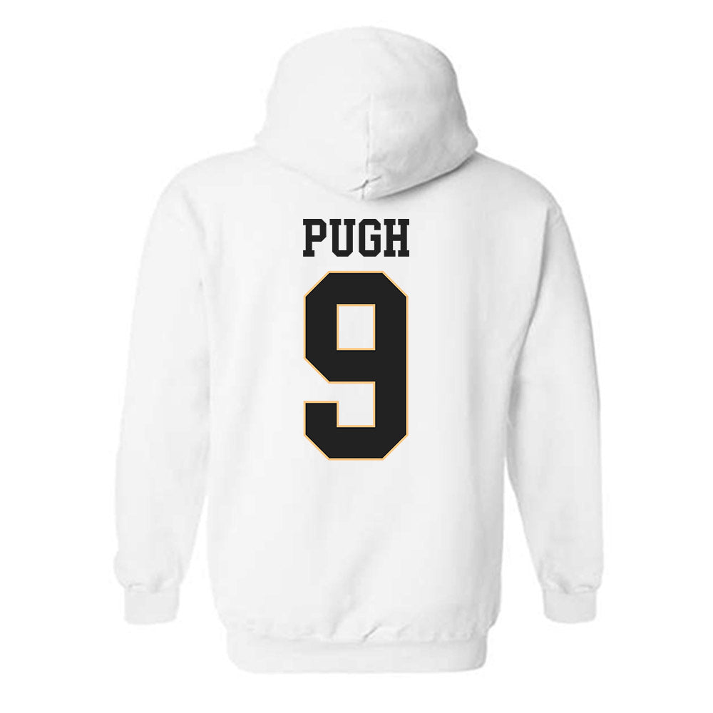 Vanderbilt - NCAA Women's Soccer : Victoria Pugh - Replica Shersey Hooded Sweatshirt-1