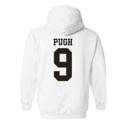 Vanderbilt - NCAA Women's Soccer : Victoria Pugh - Replica Shersey Hooded Sweatshirt-1